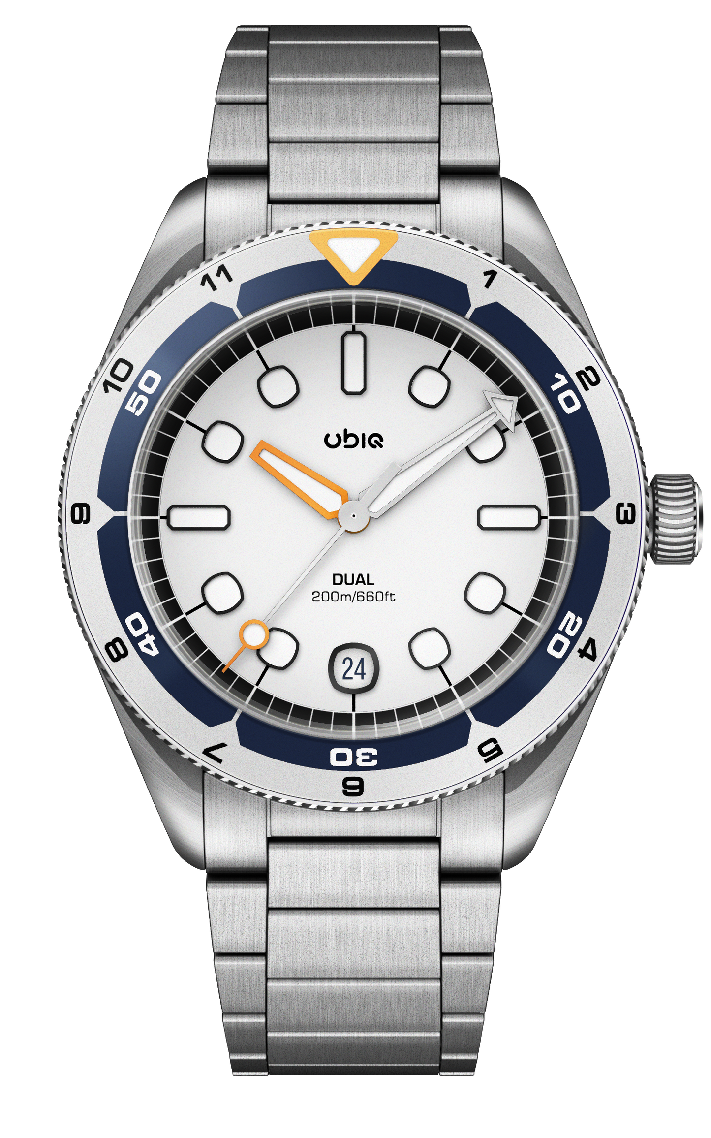 DUAL - NAVYSILVER