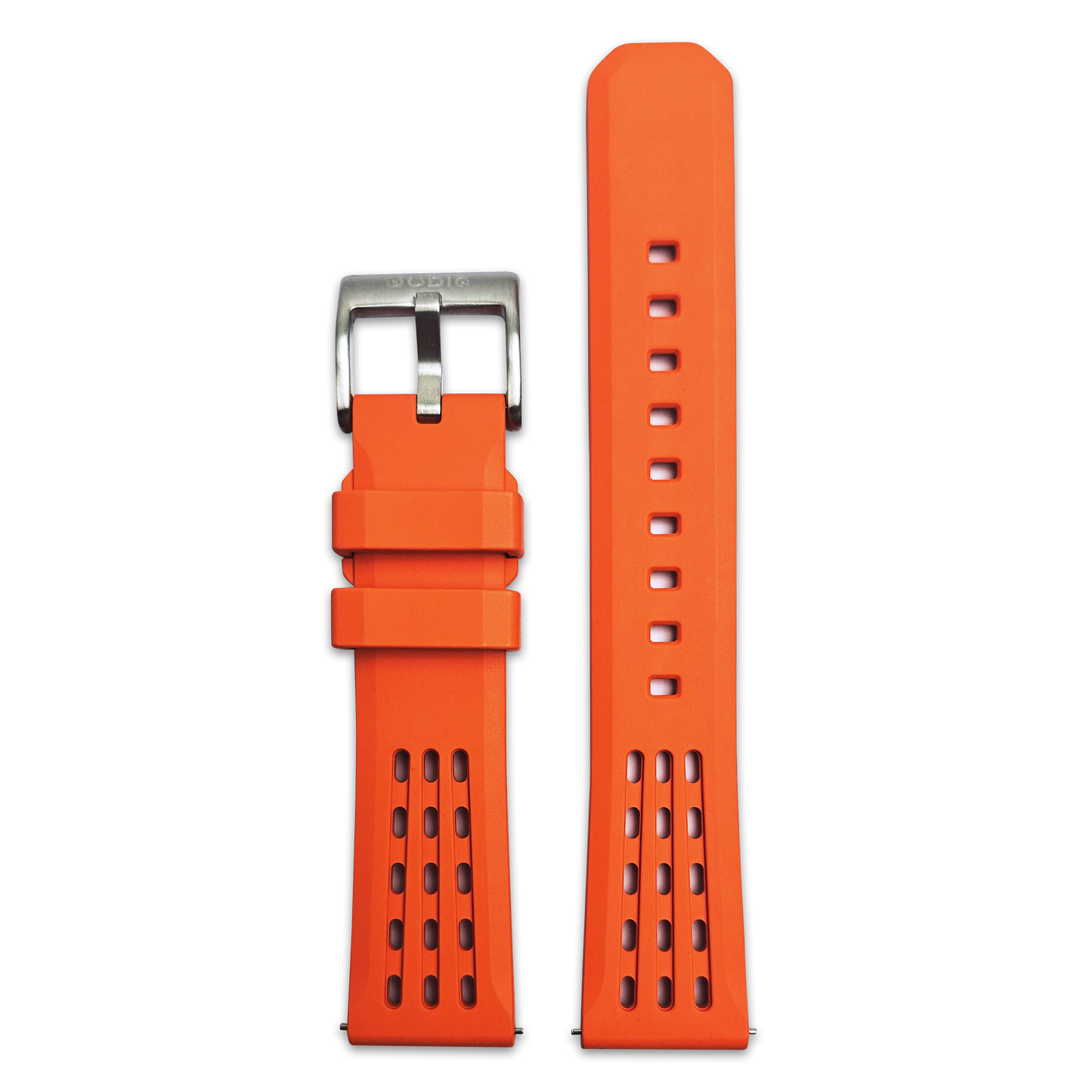 FKM Rubber Strap - ORANGE 20mm